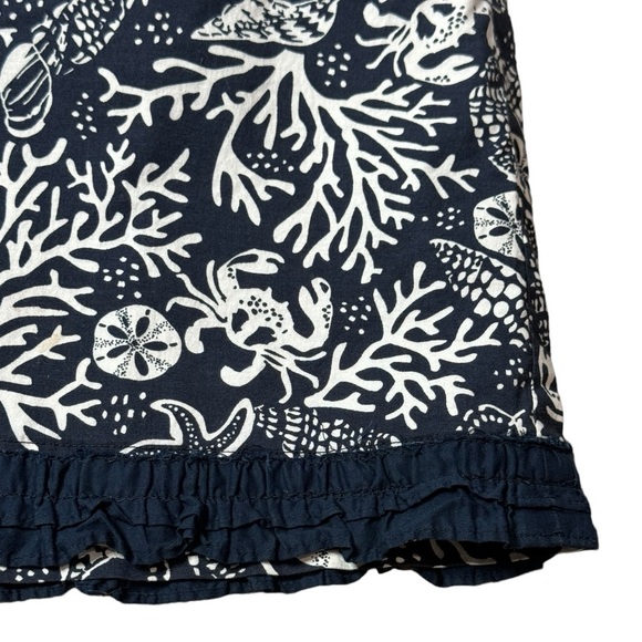 Vineyard Vines Nautical Ruffle Skirt size 0 - Picture 2 of 7